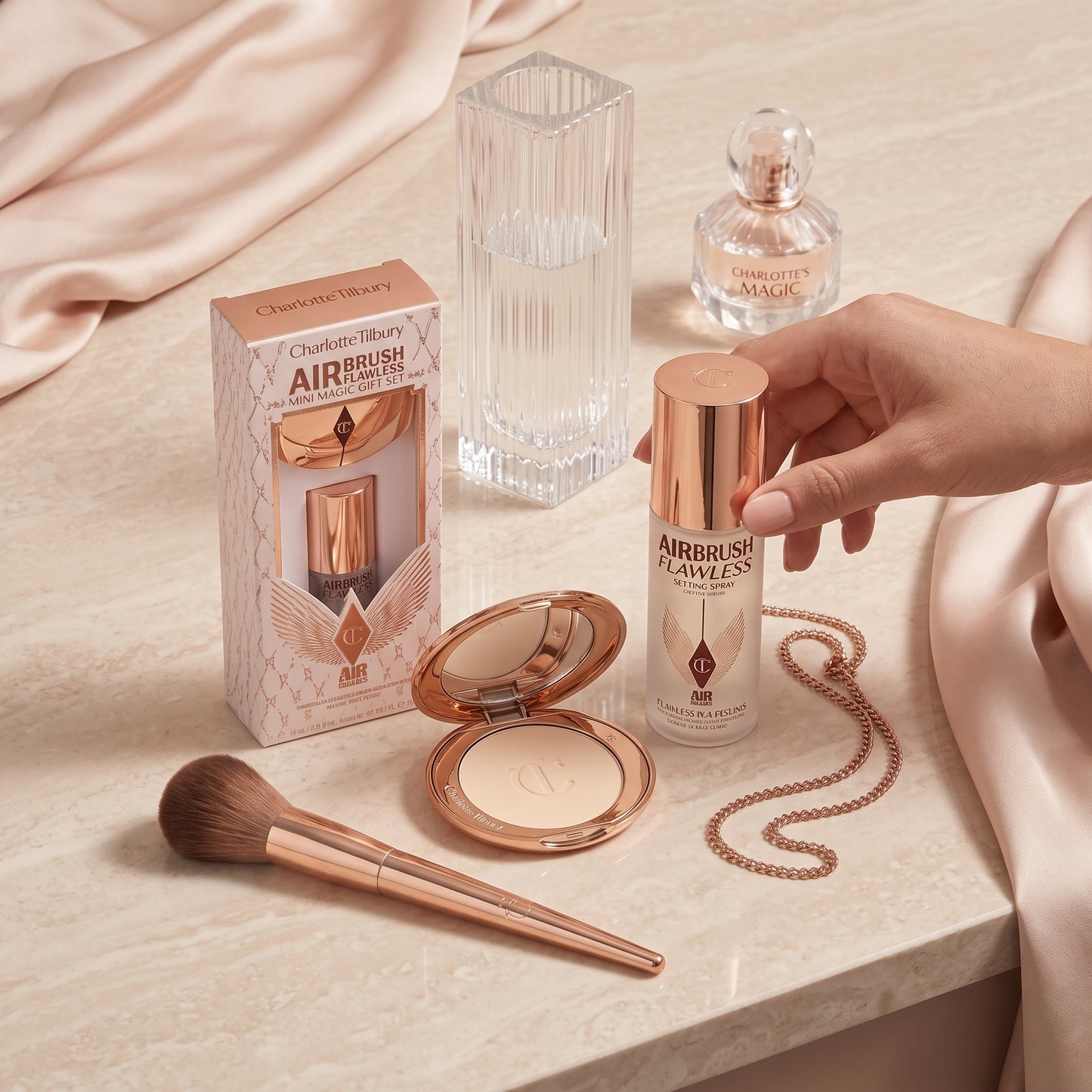 Charlotte Tilbury Airbrush Flawless Complexion Perfecting Set