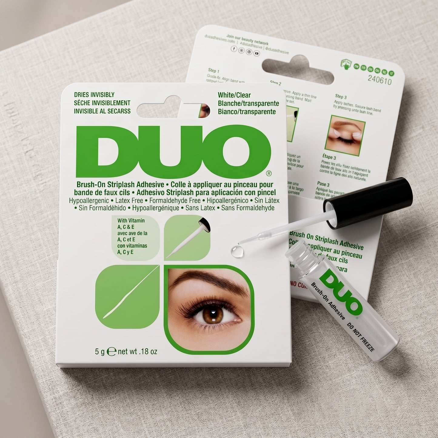 Duo Brush-On Striplash Adhesive White