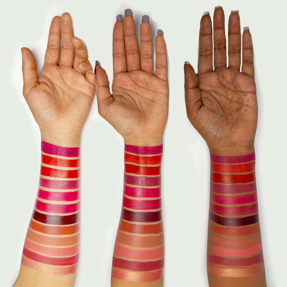 Shopaarel Rich Color Lip Palette – 12 Cream Shades