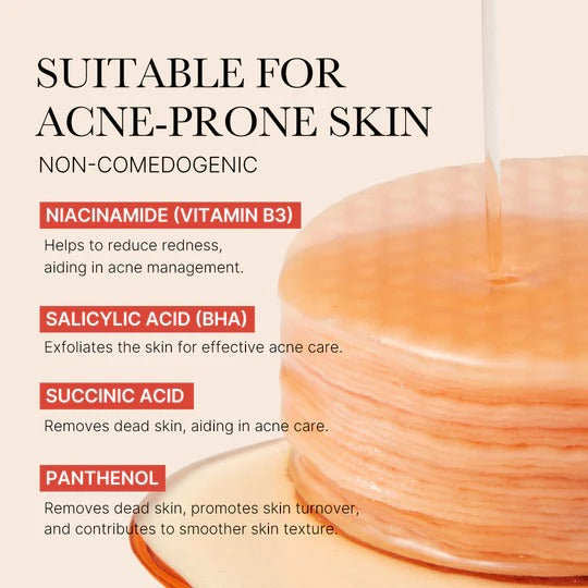 Medicube Red Succinic Acid Panthenol Pads (70pc)
