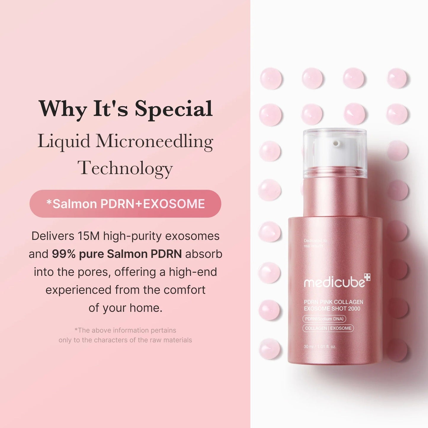 MEDICUBE PDRN Pink Collagen Exosome Shot 2000ppm Serum (30ml)