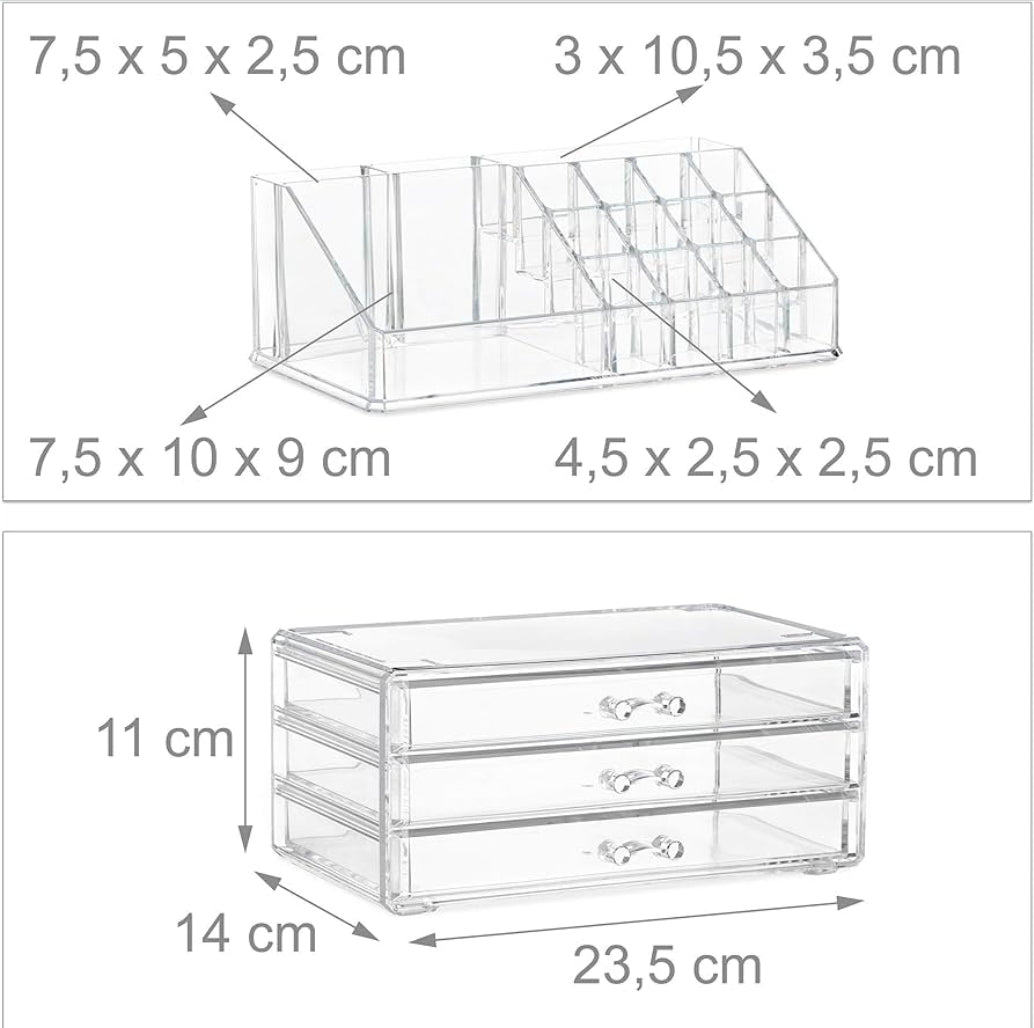 makeup organizer