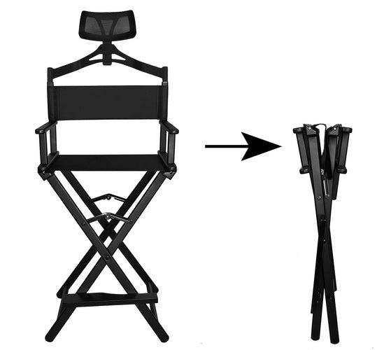 MAKEUP CHAIR WITH HEADREST + BAG