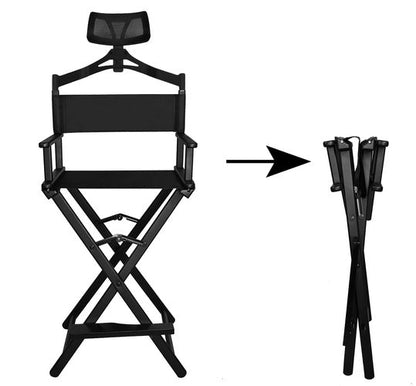 MAKEUP CHAIR WITH HEADREST + BAG