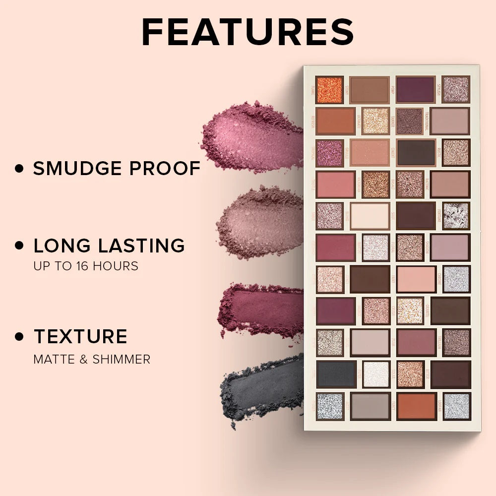 44 Color Pro Creations Eyeshadow Palette by Character
