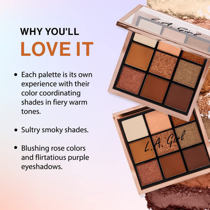 LA Girl Eyeshadow Palette  foreplay