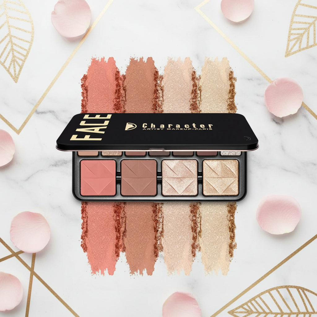 Character Pro Blush/Highlighter & Eyeshadow Palette - C-A303