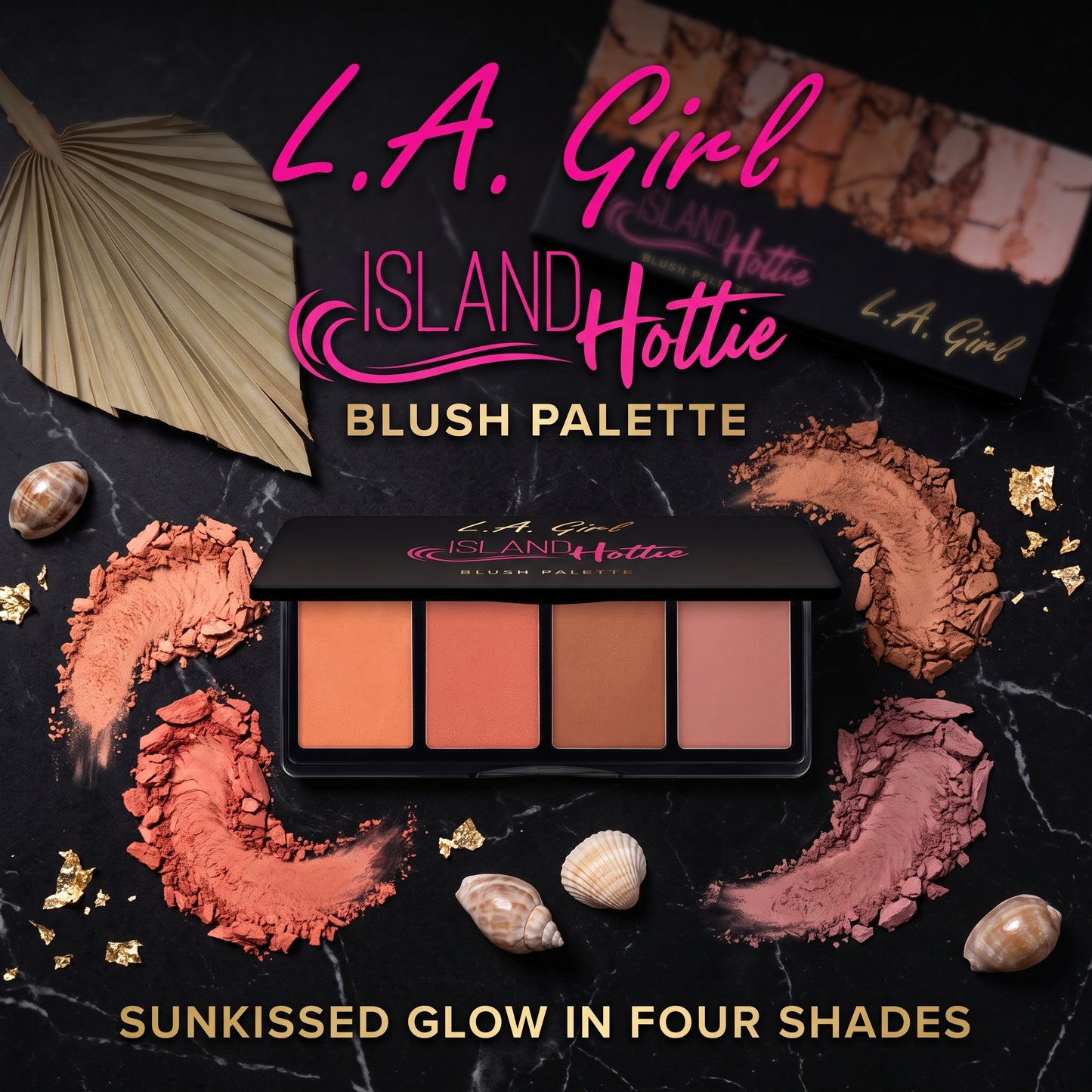 L.A. Girl 4 Color Blush Palette