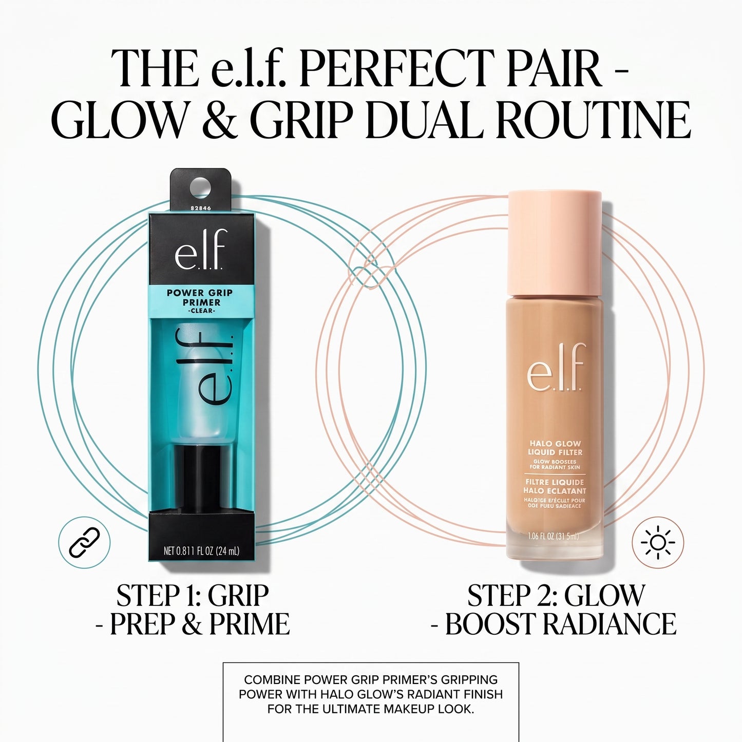 BUNDLE E.L.F   (Liquid Filter -Grip Primer )