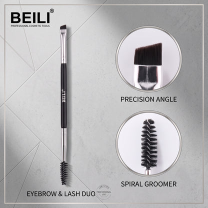 BEILI Duo Eyebrow Brush