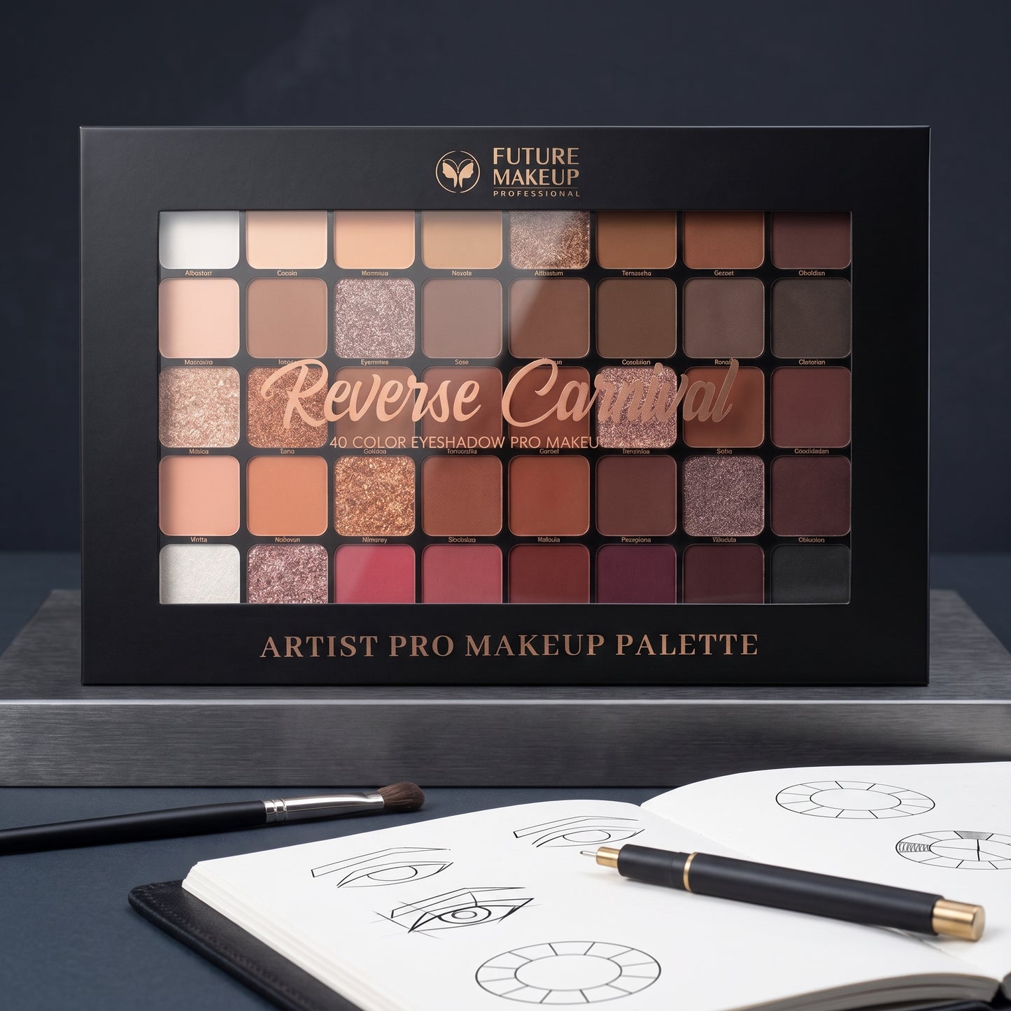 Future Makeup Reverse Carnival Artist Pro Palette FU6902