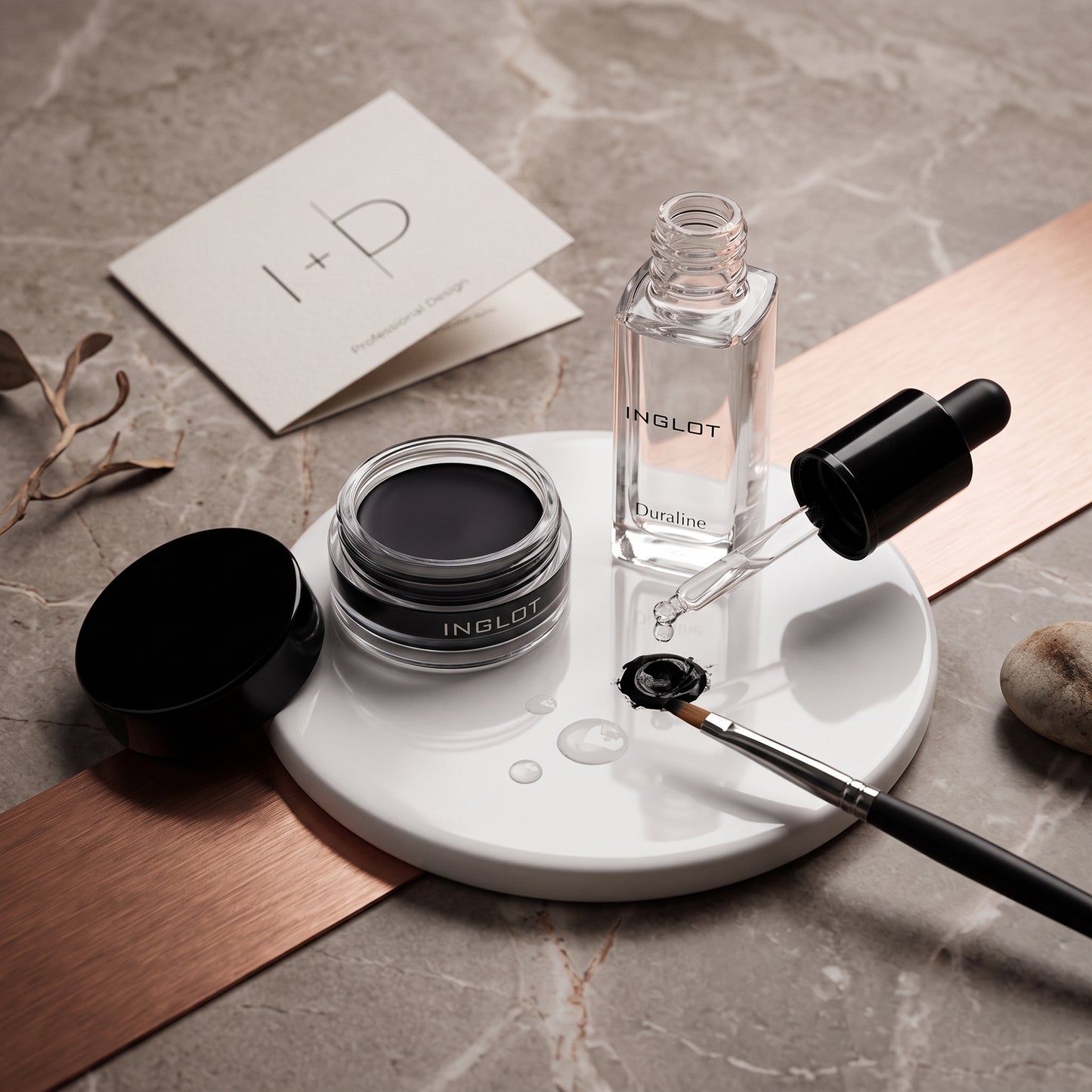 Bundle INGLOT ( Eyeliner Gel - Duraline )