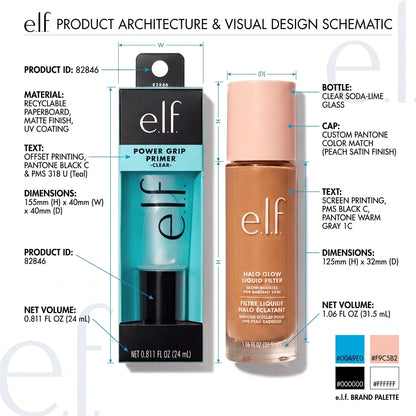 BUNDLE E.L.F   (Liquid Filter -Grip Primer )