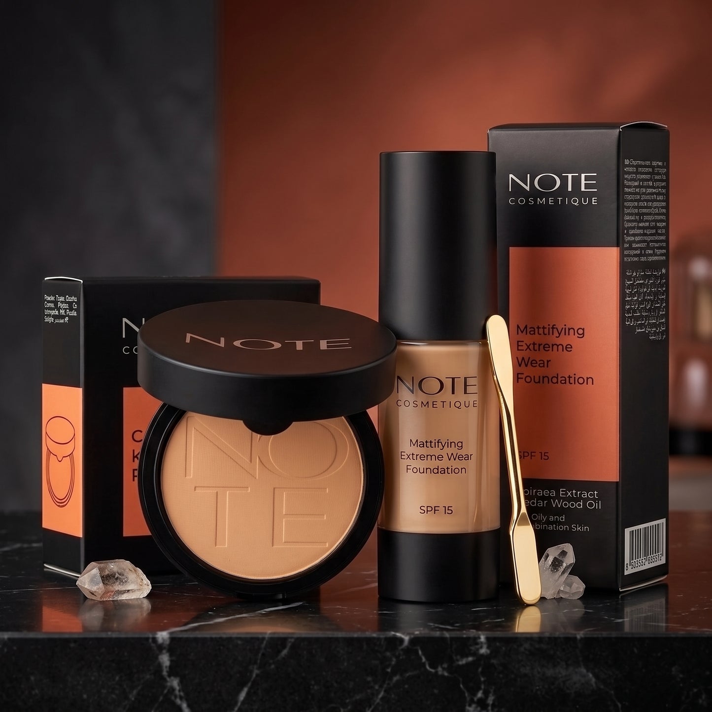 BUNDLES NOTE ( COMPACT POWDER - Foundation )