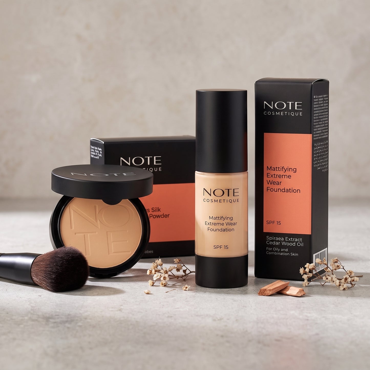 BUNDLES NOTE ( COMPACT POWDER - Foundation )