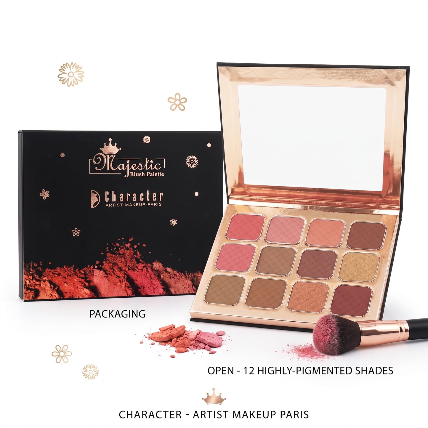 Character Majestic Blush Palette 001