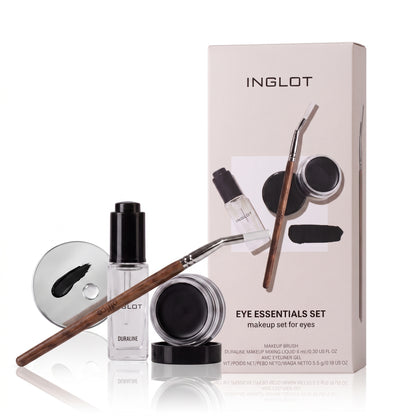 Bundle INGLOT ( Eyeliner Gel - Duraline - Brush )