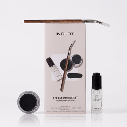Bundle INGLOT ( Eyeliner Gel - Duraline - Brush )