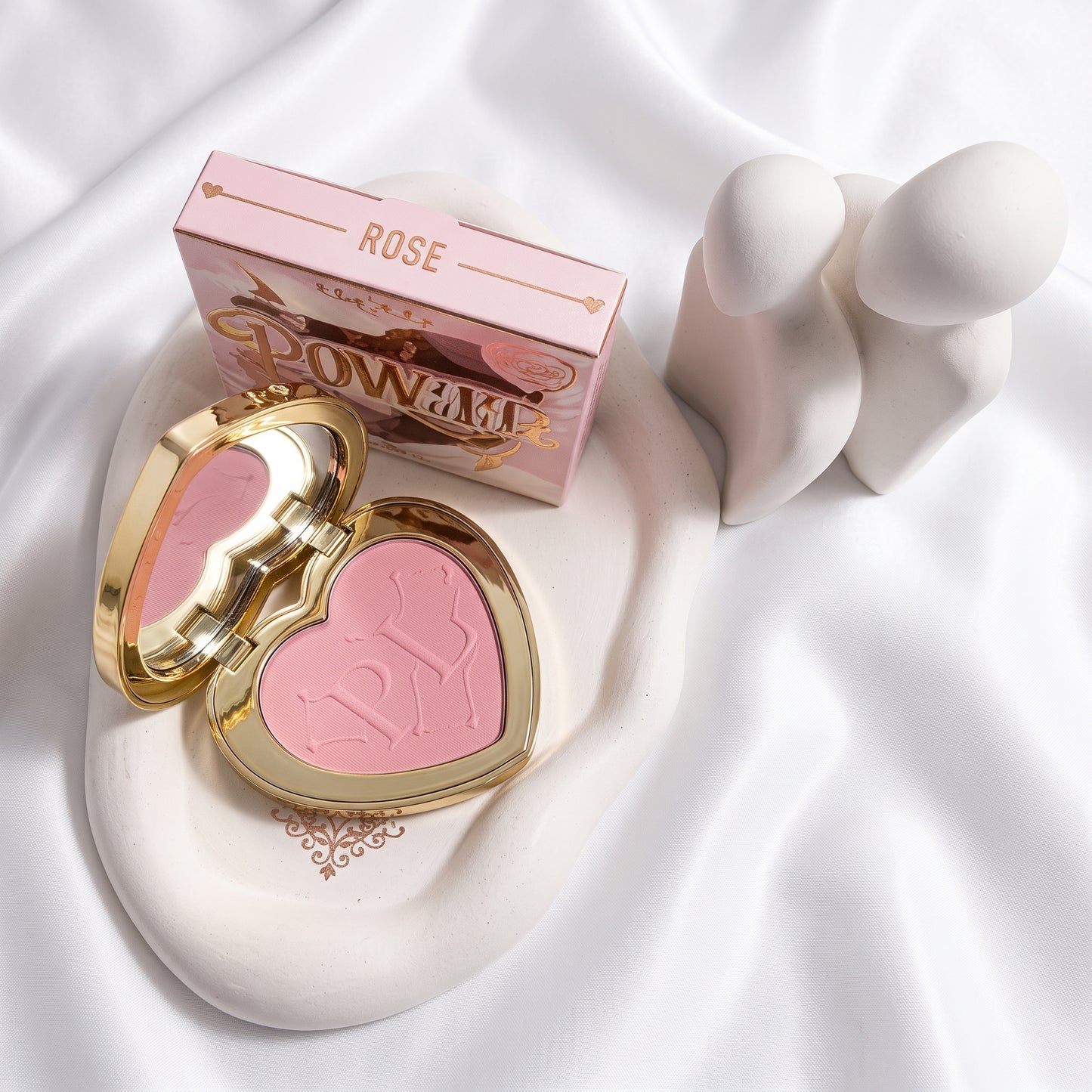 P. Louise Under-Eye Brightening Powder - ROSE