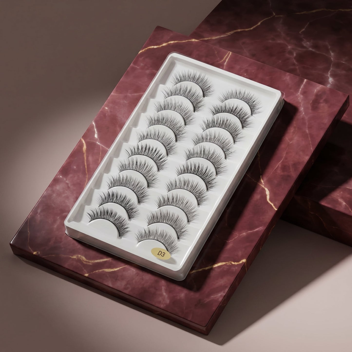 3D Eyelashes Set (10 Pairs)