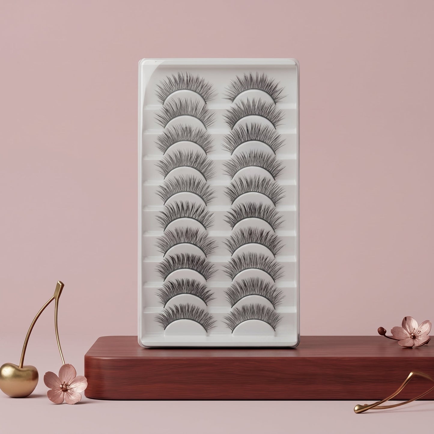 3D Eyelashes Set (10 Pairs)