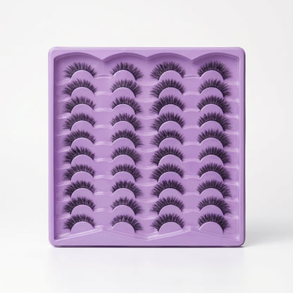 3D  Eyelashes Set (20 Pairs)