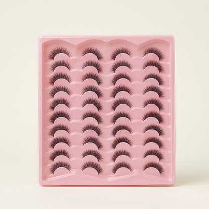 3D  Eyelashes Set (20 Pairs)
