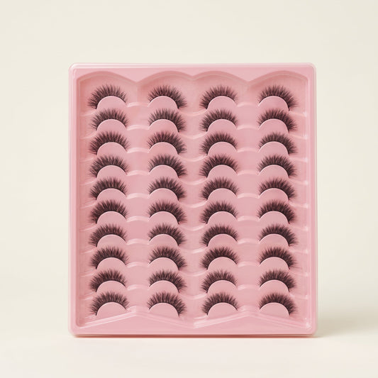 3D  Eyelashes Set (20 Pairs)