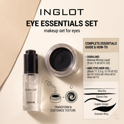Bundle INGLOT ( Eyeliner Gel - Duraline )