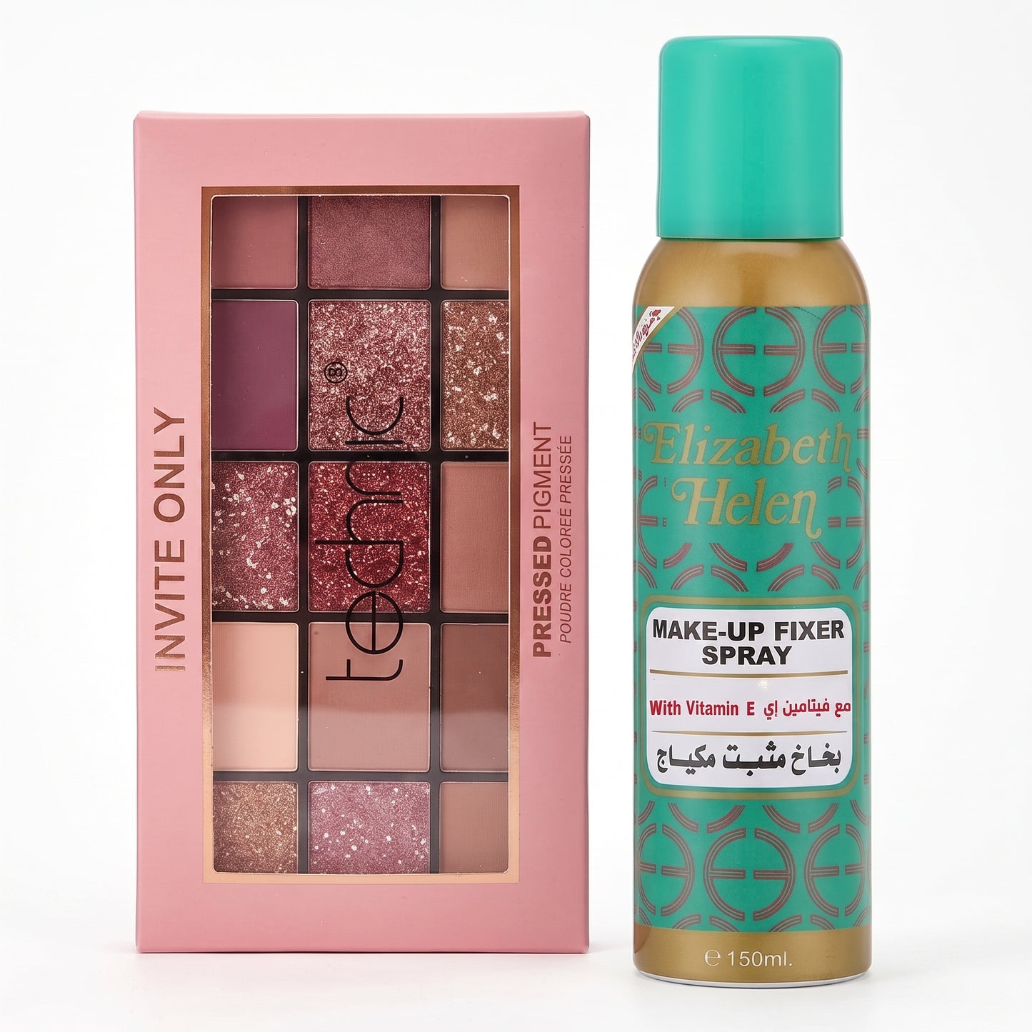 BUNDLES ( Technic Eyeshadow - Elizabeth  Fixer Spray )
