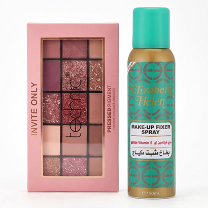 BUNDLES ( Technic Eyeshadow - Elizabeth  Fixer Spray )
