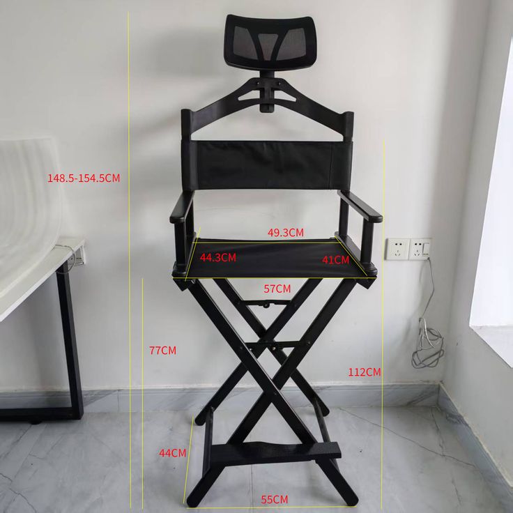 MAKEUP CHAIR WITH HEADREST + BAG