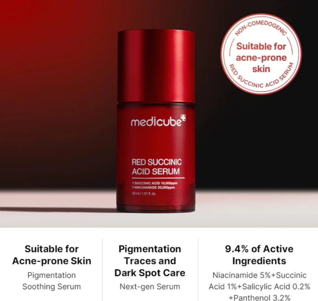 MEDICUBE Red Succinic Acid Serum (30ml)