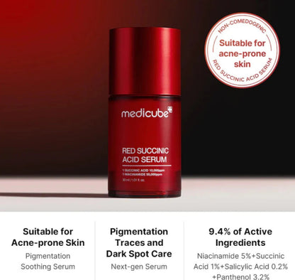 MEDICUBE Red Succinic Acid Serum (30ml)
