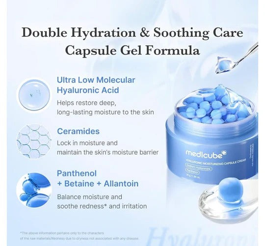 MEDICUBE HYALURONIC MOISTURIZING CAPSULE CREAM