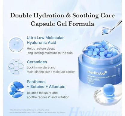 MEDICUBE HYALURONIC MOISTURIZING CAPSULE CREAM