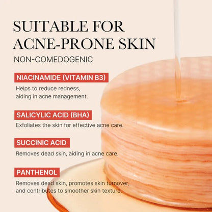 Medicube Red Succinic Acid Panthenol Pads (70pc)