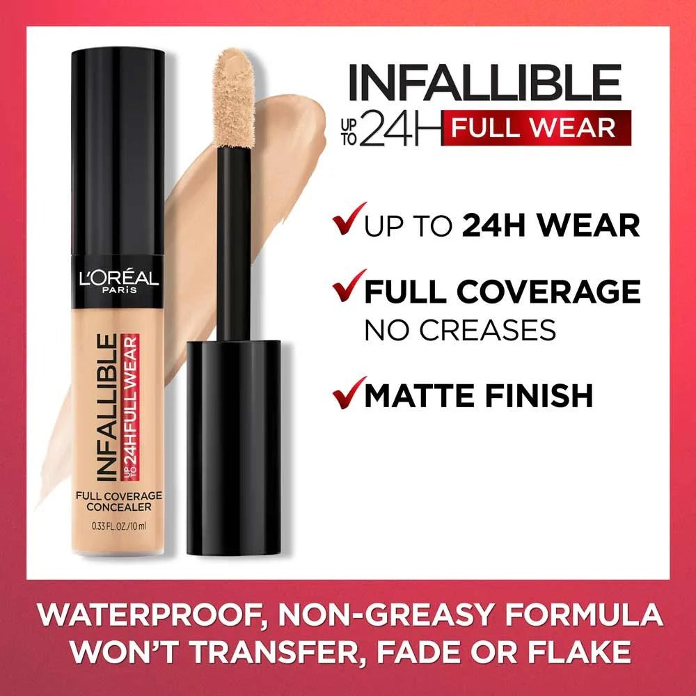 L'Oreal Paris Infallible  Coverage Concealer