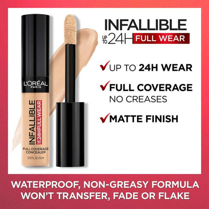L'Oreal Paris Infallible  Coverage Concealer