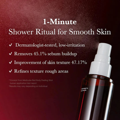 Medicube Red Acne Body Peeling Shot