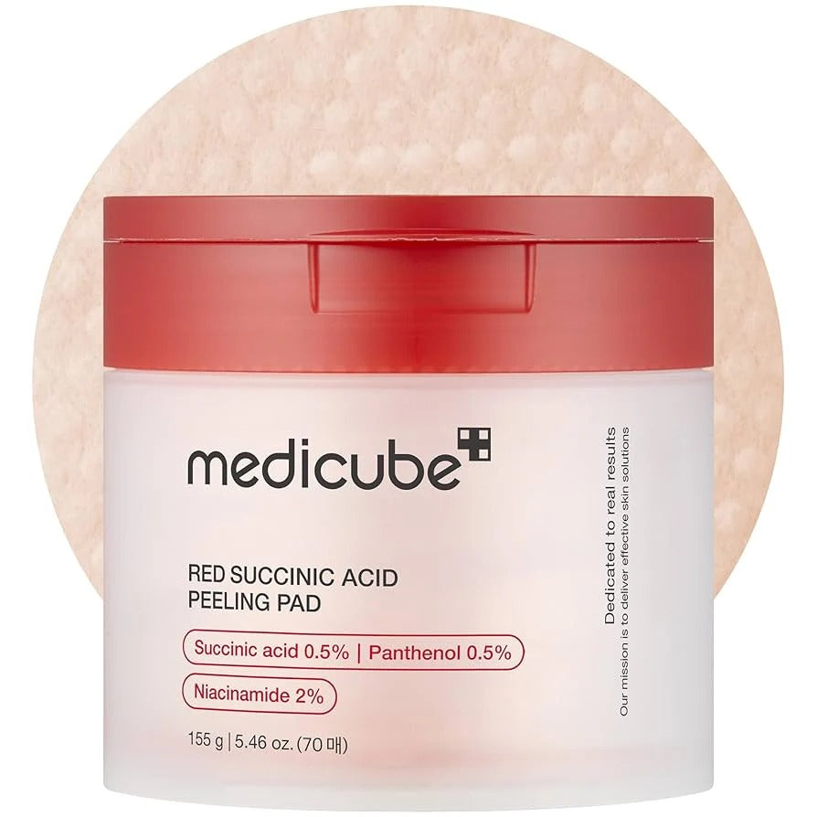 Medicube Red Succinic Acid Panthenol Pads (70pc)