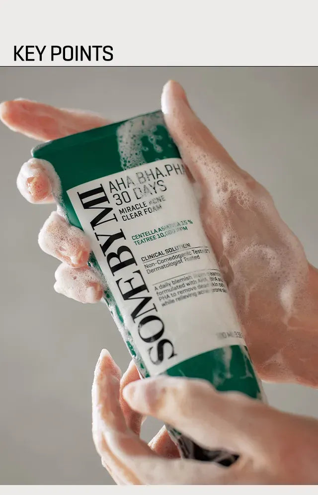 Some By Mi AHA-BHA-PHA 30 Days Miracle Acne Clear Foam 100ml