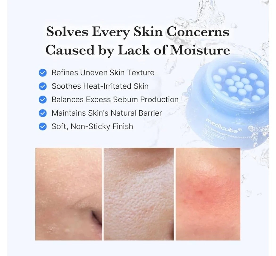 MEDICUBE HYALURONIC MOISTURIZING CAPSULE CREAM