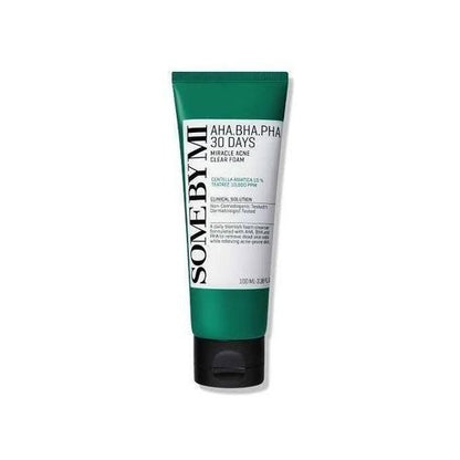 Some By Mi AHA-BHA-PHA 30 Days Miracle Acne Clear Foam 100ml