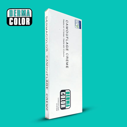 Kryolan Dermacolor Camouflage 12 Color Palette