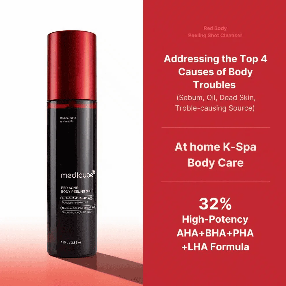 Medicube Red Acne Body Peeling Shot