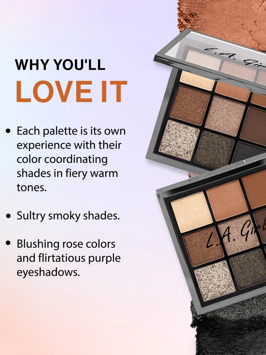 LA Girl Eyeshadow Palette  downplay