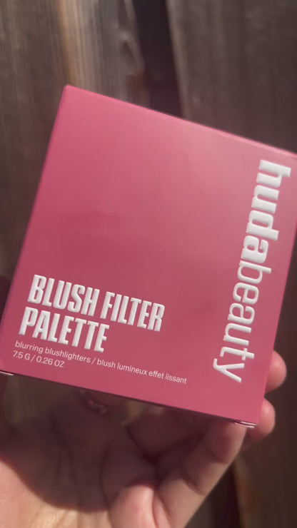 HUDA BEAUTY Blush Filter & Blurring Palette