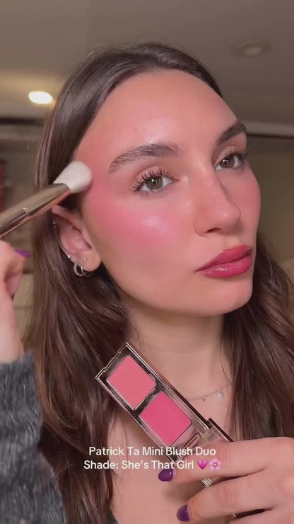 PATRICK TA - Major Headlines Double-Take Crème & Powder Blush Duo (MINI SIZE) She’s that girl