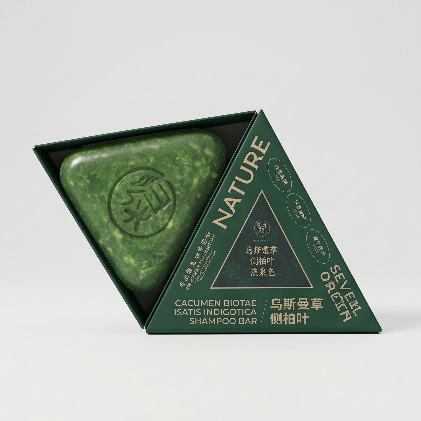 Nature Seven Green Herb Shampoo Bar -
120g